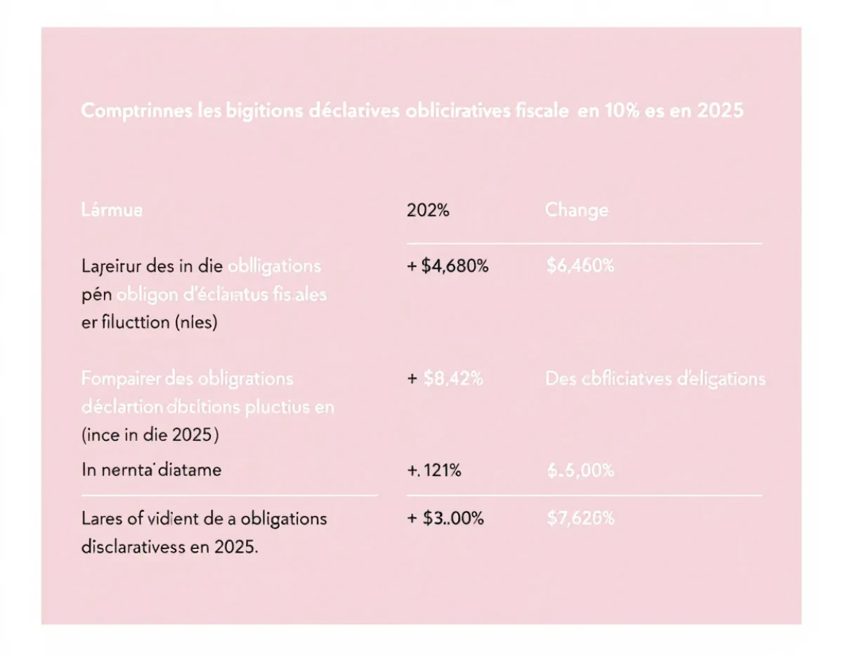 Comprendre les Obligations Déclaratives Fiscales en 2025