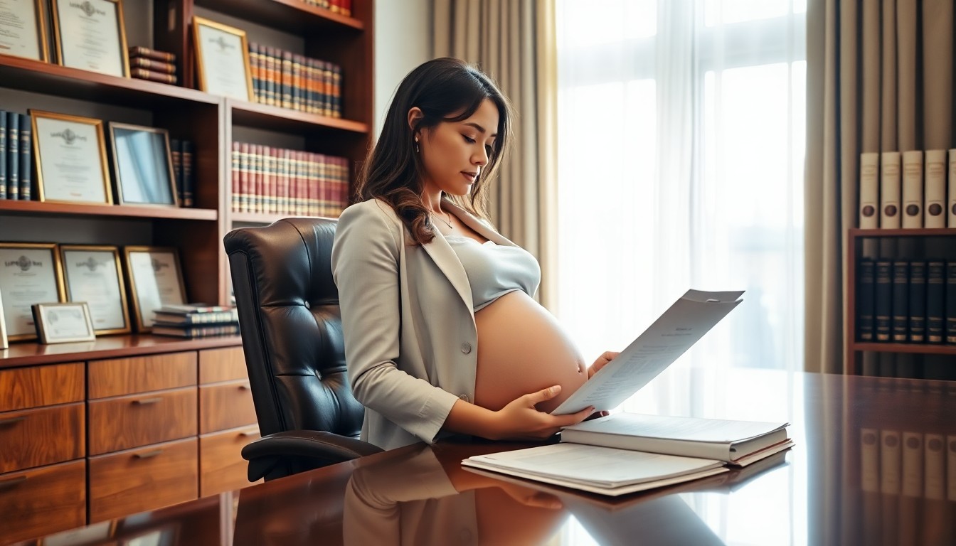 Avocate enceinte : choisir le bon moment pour se reposer